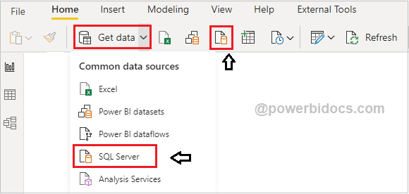 Import Data From SQL Server Into Power BI Power BI Docs