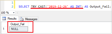 SQL Try_Cast Function