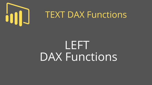 LEFT DAX Functions