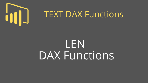 LEN DAX Functions