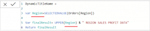 Create a Dynamic Title in Power BI Desktop - Power BI Docs