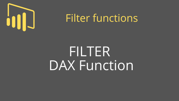 FILTER DAX Function