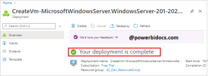 Azure Virtual Machine Power Bi Create a Windows virtual machine in the Azure portal - Power BI Docs