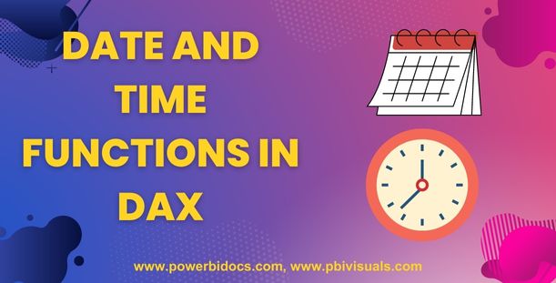 Date Time DAX Power BI